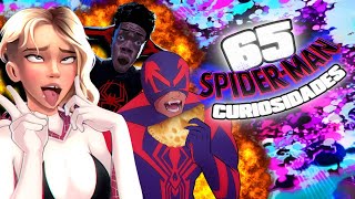 65 CURIOSIDADES INSANAS DE SPIDERMAN ACROSS THE SPIDERVERSE [upl. by Hilar]