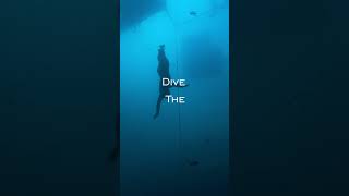 AlexeyMolchanov 156m 510ft on one breath 30 world records “Dive The Line” film coming 111923 [upl. by Suiremed]