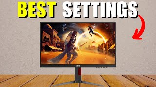 AOC 24G4 Best Settings [upl. by Andrien893]