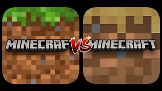 Minecraft PE Full Version VS Minecraft Trial [upl. by Ebeohp852]