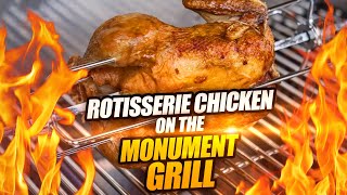 Rotisserie Chicken on a Gas Grill for Beginners  PMP BBQ 4K [upl. by Yraeht]