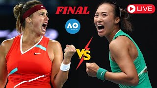 WTA LIVE QINWEN ZHENG VS ARYNA SABALENKA AUSTRALIAN OPEN 2024 TENNIS PREVIEW STREAM [upl. by Waldman]