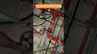 how to testing fire alarm module youtube firesafety fire shorts [upl. by Acirfa]