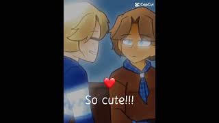 Garroth and Laurence ❤️❤️ minecraft aphmaucrew aphmau edit so adorable [upl. by Htebarual]