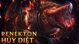 Renekton Huỷ Diệt  Scorched Earth Renekton  Skins lol [upl. by Katinka59]