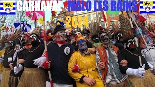 Carnaval Malo les Bains 2024 [upl. by Elberta]