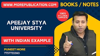 APEEJAY STYA UNIVERSITY ASU  ACCOUNTS BOOKS  MATHS BOOKS  STATISTICS BOOKS [upl. by Marwin]