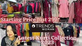 Reliance Trends New Collection 2023  Trends Festival Kurti Collection Reliance Trends Offers Today [upl. by Raynold96]