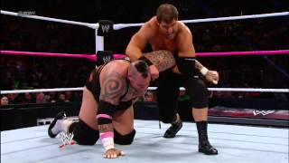 Brodus Clay vs Michael McGillicutty WWE Superstars Nov 2 2012 [upl. by Wendeline]