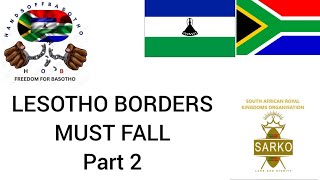 Hands of Basotho with Ntate Mokoto Lesotho 🇱🇸 Borders must fall Part 2 wwwsarkoorgza [upl. by Ennail]