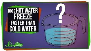 Does Hot Water Freeze Faster Than Cold Water [upl. by Eeruhs]