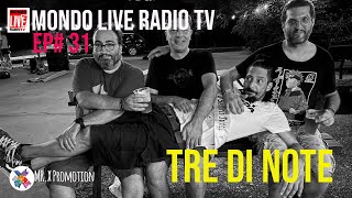 Mondo Live Radio TV  Stagione 2 Episodio 31  Tre di note [upl. by Ardnal150]