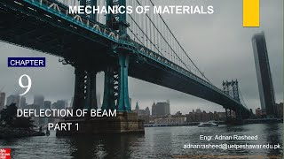 Ch 9 Part 1 Deflection Of Beam  Beams Deflection  Deflection Of Beams Solved Problems [upl. by Aenert]