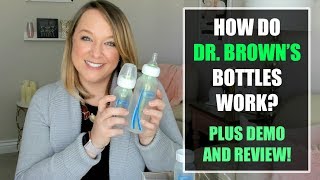 How Do Dr Browns Bottles Work With Review amp Demo [upl. by Asaert279]