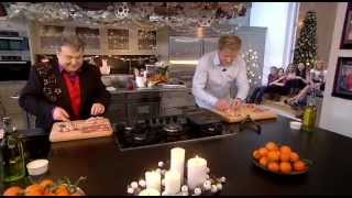 Gordon Ramsay Christmas Cookalong Live 2011 Part 2 [upl. by Irelav]