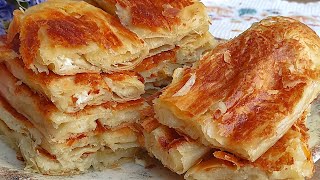 📣KAÇ TEPSİ YAPSANIZ HEPSİ FIRINDAN ÇIKTIĞI GİBİ BİTER 🤤 BÖREK TARİFİ‼️ KOLAY VE LEZZETLİ asmr [upl. by Netsew968]