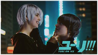 Yuri On Ice Cosplay Video  viktor and yuri go on a trip in Barcelona [upl. by Goldfarb]