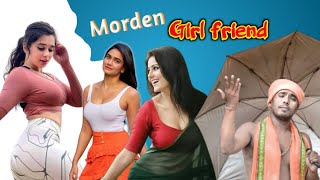 MORDEN GIRL FRIEND  SANTU NANA  ODIA COMEDY [upl. by Ennaerb]