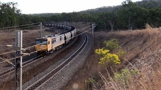 Another mile of coal  Siemens Electrics  Australian Railways [upl. by Jehovah]