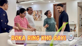 Roka Ring Kho gai 😱  Jasleen Bahut Royi  Prank Gone Wrong😳  vlog vihaannjasleen prank [upl. by Seka]