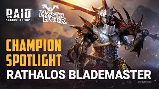 RAID Shadow Legends  Champion Spotlight  Rathalos Blademaster [upl. by Ryan]