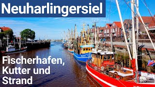 Neuharlingersiel  Zwischen altem Fischerhafen und dem Strand  Ostfriesland [upl. by Nyledam770]