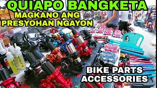 QUIAPO BANGKETA BIKE PARTS AT ACCESSORIES MAY UPDATE [upl. by Trilley672]