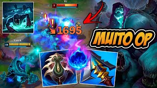 SUPER YORICK TOP BUILD DE LETALIDADE COM COMETA É MUITO OP   LEAGUE OF LEGENDS [upl. by Latonia]