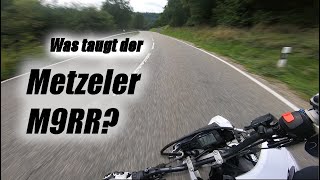 Metzeler M9RR Reifentest auf der 125er  gassenchef [upl. by Samtsirhc]