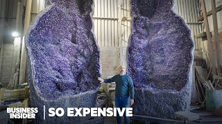 How Miners Find Cut And Transport The Most Expensive Amethysts In The World  So Expensive [upl. by Aynav]