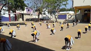 Free Hand Exercise OMohanraj Matriculation School  VANIYAMBADI [upl. by Hayashi318]