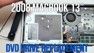 2008 Unibody DVD Super Drive Replacement Save Apple Dollars 20 [upl. by Macswan390]