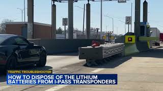 How to safely dispose old IPASS transponders with lithium batteries [upl. by Addison]