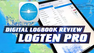 Coradine LogTen Pro Electronic Logbook Review [upl. by Niwroc]