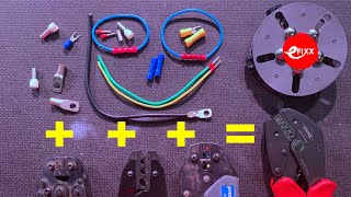 Knipex Mulitcrimp  3 crimp tools in 1  Ferrules and crimp terminals [upl. by Eelnodnarb]