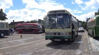 Cheltenham Classic Coach Gathering 2024  ONBOARD Leyland Tiger  Journey Around Cheltenham [upl. by Nilak]