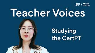 Teacher Voices What was it like studying the CertPT course [upl. by Alyworth]