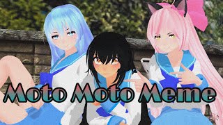 MMDAphmauPDH Moto Moto Meme [upl. by Atiuqaj618]