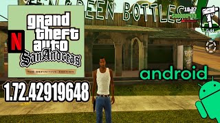 GTA SAN ANDREAS DEFINITIVE EDITION 17242919648 PARA ANDROID 2024  Libertad sin límites UPDATE [upl. by Oderf116]