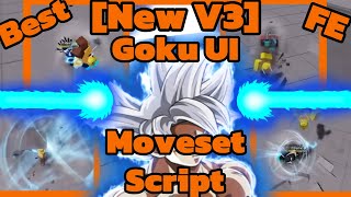 NEW V3🔵Roblox script tsb  GOKU UI moveset  Instant teleport 5th ability  OP BEST and also FE💪 [upl. by Maridel]