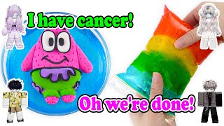 Slime Storytime Roblox  My boyfriend cheated on me while I was fighting cancer [upl. by Airdnna147]