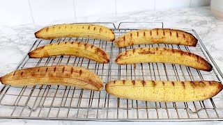 How To Make Roasted Plantains  Bole  Boli Recipe Grilled Plantains [upl. by Marinna]