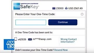 American Express SafeKey [upl. by Peters]