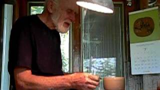 Warren MacKenzie demonstrates faceting a pot [upl. by Tadd]