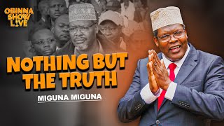 OBINNA SHOW LIVE I WAS BETRAYED  Miguna Miguna [upl. by Einafets]