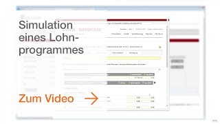 Swissdec Showcase Demo Simulation eines Lohnprogrammes [upl. by Rotkiv]