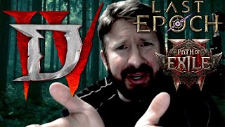 Diablo 4 vs Last Epoch vs Path of Exile 2 CRAZY COMPARISON [upl. by Adriell]