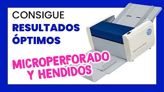 ☑️ Microperforadora automática PROFESIONAL Cyklos RPM 350 con herramienta de HENDIDO¡ [upl. by Denice520]