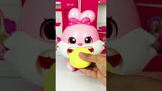 Satisfying with Unboxing amp Review Cute Pink Rabbit Set Toys Kitchen Brushing Teeth ASMR Videos [upl. by Utta142]