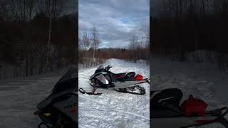 🛷6 Sledding 2024 Millinocket ME skidoo thatskidoofeeling snowmobiling [upl. by Swainson871]